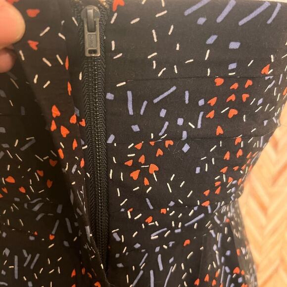 BCB Generation Strapless Black Pleated Cosmopolitan Mini Fit Flare‎ Women Size 8 - Picture 6 of 9